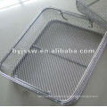 rectangle stainless steel wire mesh basket